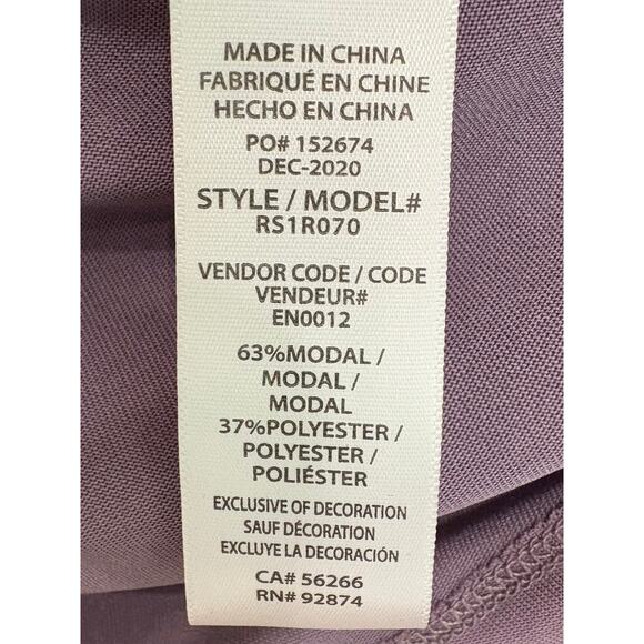 NWT! SPLENDID Romper Shorts w/ Tie Waist -Soft Muted Purple Fabric -Retail: $128 - Picture 7 of 7